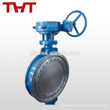 metal a216 wcb cast steel wafer butterfly valve with hand operated